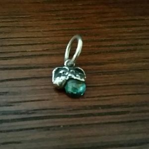 Waxing Poetic March Birthstone Charm